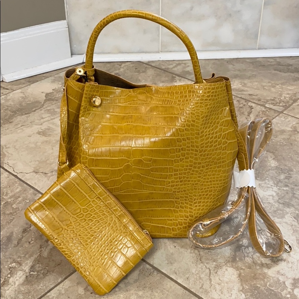 Who What Wear Faux Leather Bag